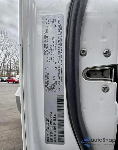 2021 Ram 1500 Classic Slt from USA, damaged, VIN 1C6RR7LG6MS532093